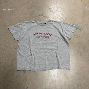 2000s bum equipment cropped tee